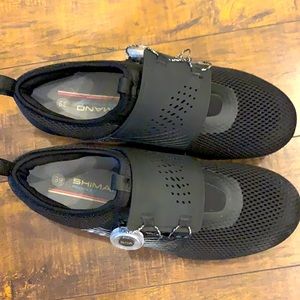 Shimano spinning shoes with cleats